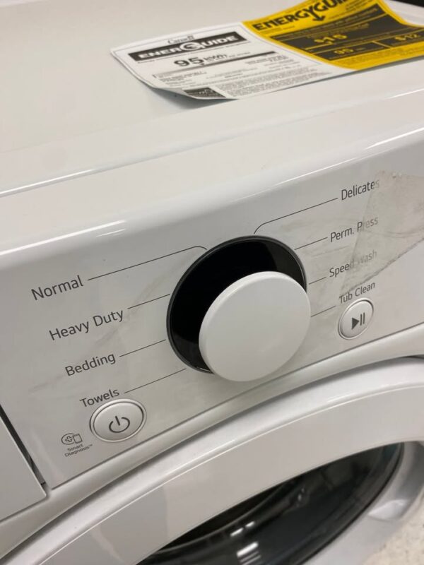 LG 5.0 cu. ft. Mega Capacity Smart Front Load Electric All-in-One Washer Dryer Combo with TurboWash360 WiFi in Black Steel