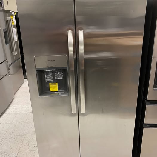 Frigidaire 36 in. 26 cu. ft. Standard Depth Side by Side Refrigerator in Stainless Steel