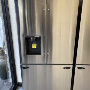 LG 26 cu. ft. Smart Counter-Depth MAX French Door Refrigerator with Dual Ice Makers in PrintProof Stainless Steel