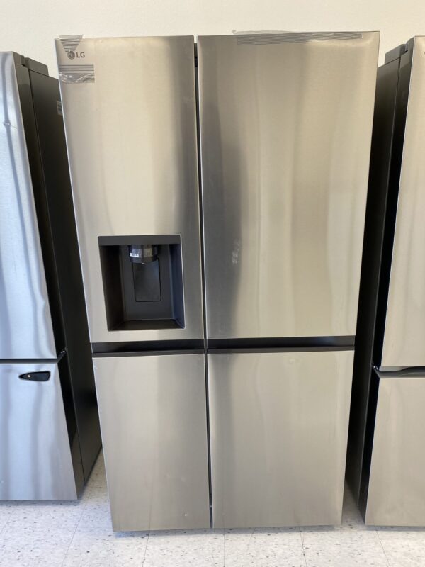 LG 27 cu. ft. Side by Side Smart Refrigerator w/ Craft Ice, External Ice and Water Dispenser in PrintProof Stainless Steel