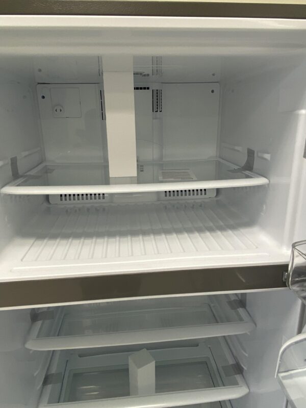 IMG_0088 LG 24 cu. ft. Top Mount Freezer Refrigerator with Multi-Flow Air System in Stainless Steel, Garage Ready