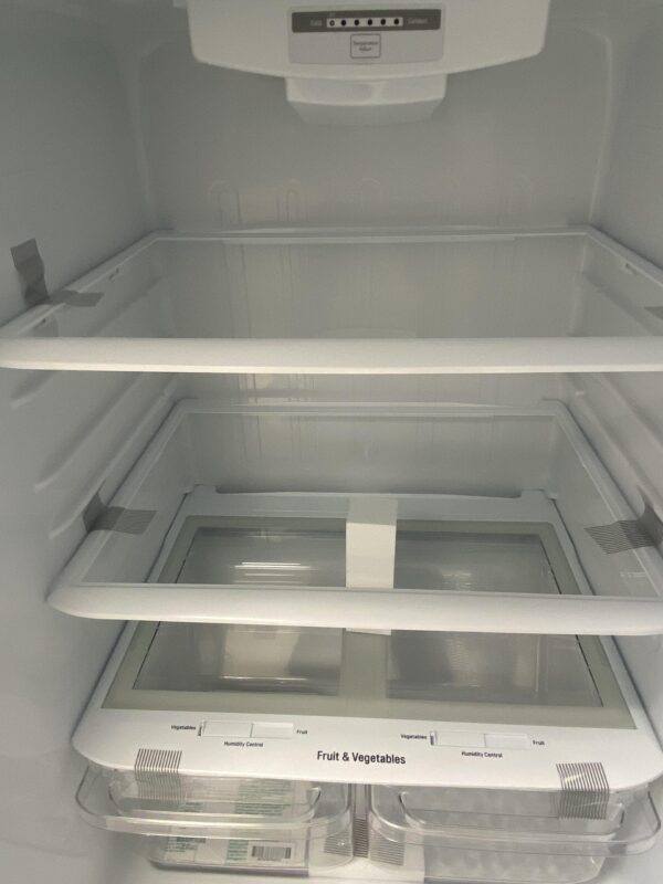 LG 30 in. W 20 cu. ft. Top Freezer Refrigerator w/ Multi-Air Flow and Reversible Door in Stainless Steel,ENERGY STAR