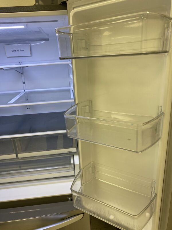 LG 28 cu. ft. 3 Door French Door Refrigerator with Ice and Water Dispenser and Craft Ice in PrintProof Stainless Steel