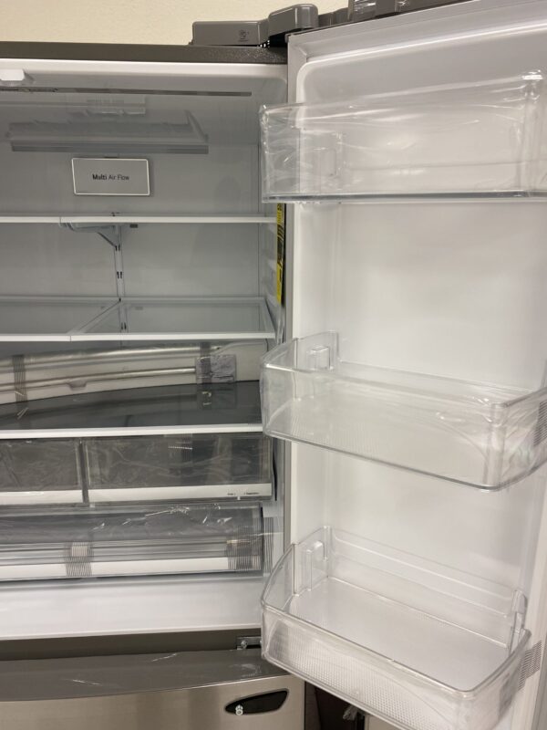 LG 28 cu. ft. 3 Door French Door Refrigerator with Ice and Water Dispenser and Craft Ice in PrintProof Stainless Steel