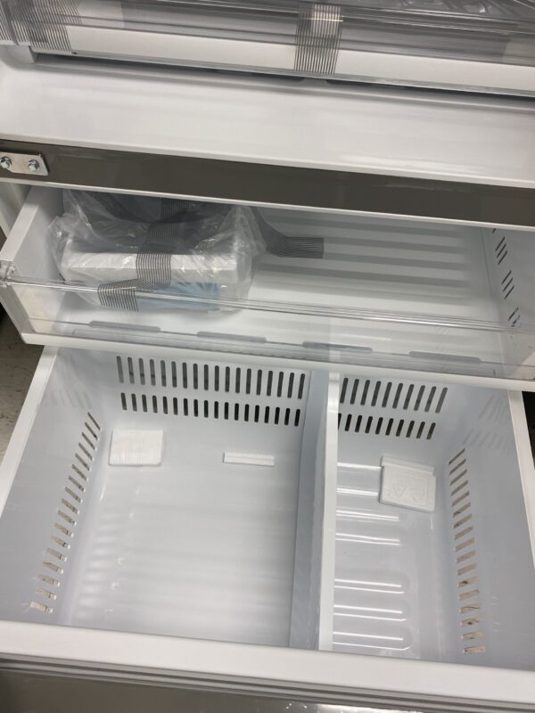 LG 28 cu. ft. 3 Door French Door Refrigerator with Ice and Water Dispenser and Craft Ice in PrintProof Stainless Steel