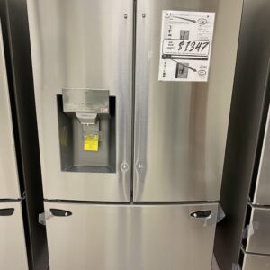 LG 28 cu. ft. 3 Door French Door Refrigerator with Ice and Water Dispenser and Craft Ice in PrintProof Stainless Steel