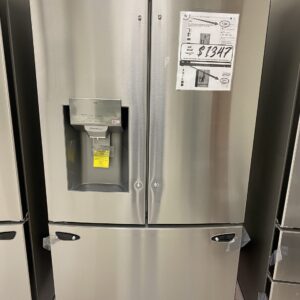 LG 28 cu. ft. 3 Door French Door Refrigerator with Ice and Water Dispenser and Craft Ice in PrintProof Stainless Steel