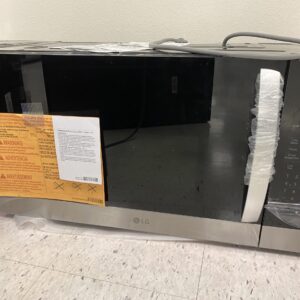 IMG_0164 LG 1.8 cu. ft. 30 in. W Smart Over the Range Microwave Oven with EasyClean in PrintProof Stainless Steel 1000-Watt