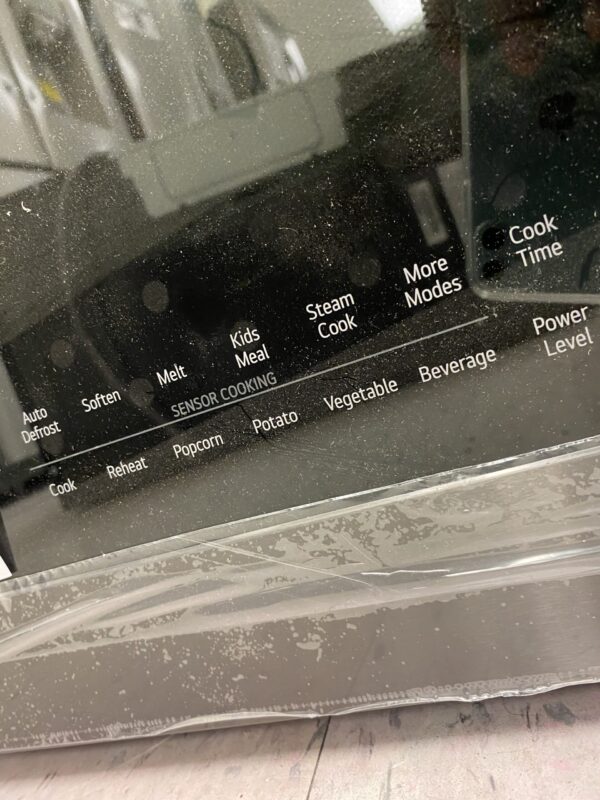 LG Smart 30 in. W 2.1 cu. ft. Over the Range Microwave with EasyClean 1,050-Watt in PrintProof Black Stainless Steel