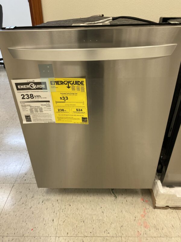 LG 24 in. in PrintProof Stainless Steel Top Control Dishwasher with Towel Bar, TrueSteam and QuadWash