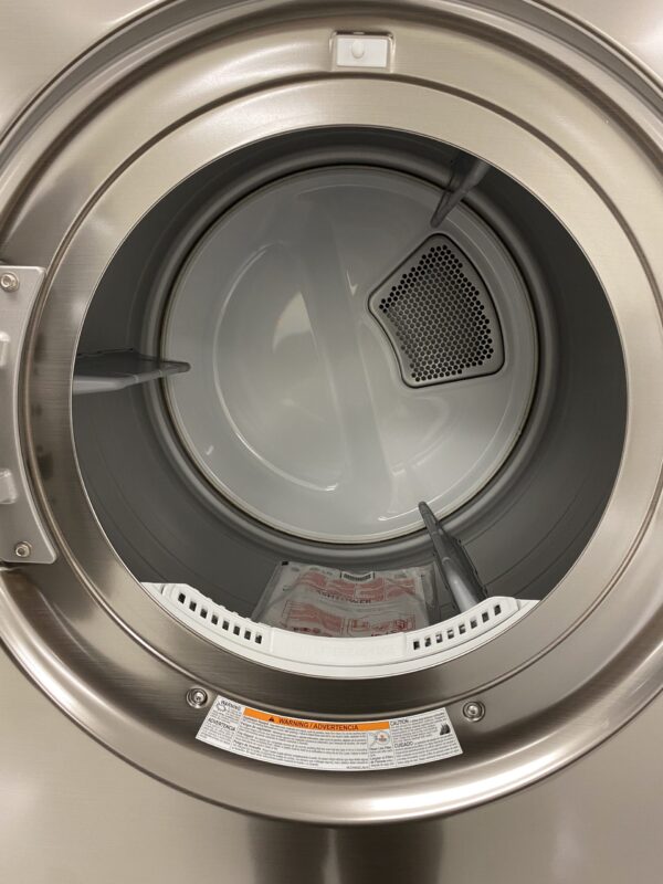 LG WashTower Stacked SMART Laundry Center 4.5 Cu.Ft. Front Load Washer & 7.4 Cu.Ft. Electric Dryer in Graphite Steel