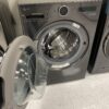 LG 5.0 cu. ft. Mega Capacity Smart Front Load Electric All-in-One Washer Dryer Combo with TurboWash360 WiFi in Black Steel