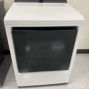 LG 7.3 cu. ft. Vented SMART Electric Dryer in Alpine White with EasyLoad Door and Sensor Dry Technology