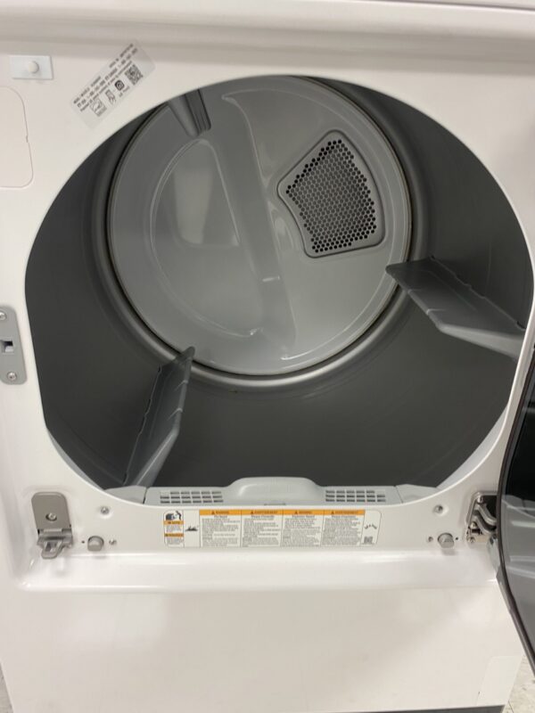 LG 7.3 cu. ft. Vented SMART Electric Dryer in Alpine White with EasyLoad Door and Sensor Dry Technology