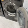LG 7.8 cu. ft. Dual Invert Heat Pump ventless Electric Dryer with DirectDrive Motor, AI Sensor Dry in Black Stainless Steel