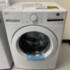 IMG_0311 LG 4.5 Cu. Ft. Stackable Front Load Washer in White with Coldwash Technology