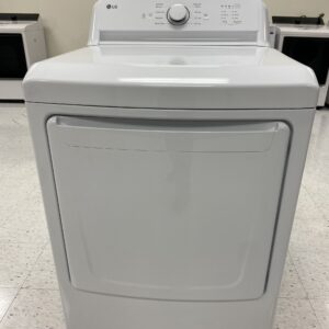 IMG_0329 LG 7.3 Cu.Ft. Vented Electric Dryer in White with Sensor Dry Technology