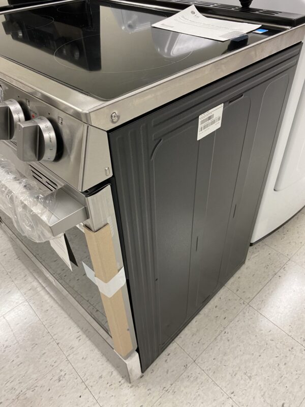 LG 30 in. 6.3 cu. ft. Smart 4-Element Induction Slide-In Range Stainless Steel with ProBake Convection, Air Fry