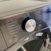 LG 7.4 Cu. Ft. Vented SMART Stackable Electric Dryer in Black Steel with TurboSteam and Sensor Dry Technology