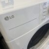 LG 7.4 Cu. Ft. vented Stackable Electric Dryer in White with Sensor Dry