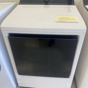 LG 7.3 cu. ft. Vented SMART Electric Dryer in Alpine White with EasyLoad Door and Sensor Dry Technology