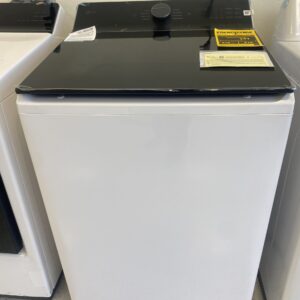 IMG_0414 LG 5.3 cu. ft. SMART Top Load Washer in Alpine White with Agitator, Easy Unload and TurboWash3D Technology