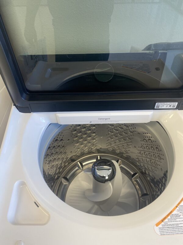 LG 5.3 cu. ft. SMART Top Load Washer in Alpine White with Agitator, Easy Unload and TurboWash3D Technology
