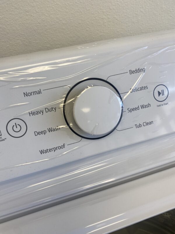 LG 4.3 Cu. Ft. Top Load Washer in White with 4-Way Agitator, NeveRust Drum and TurboDrum Technology