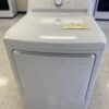 LG 7.3 Cu.Ft. Vented Electric Dryer in White with Sensor Dry Technology