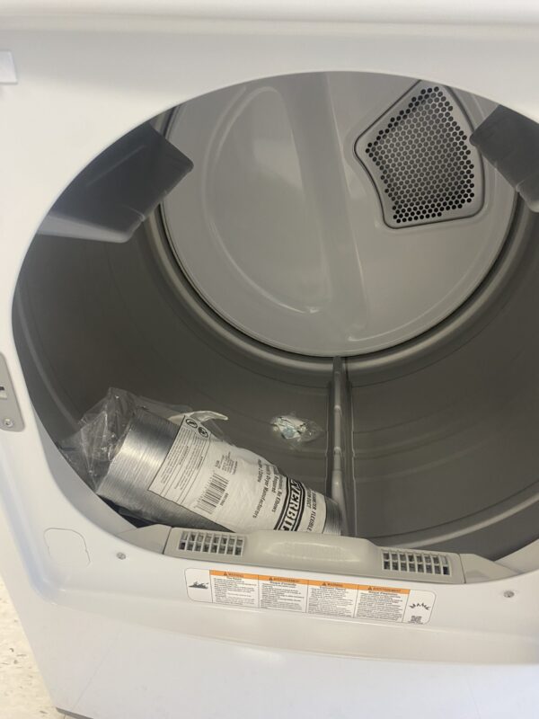 LG 7.3 Cu.Ft. Vented Electric Dryer in White with Sensor Dry Technology