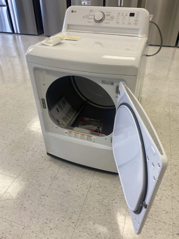 LG 7.3 Cu. Ft. Vented Electric Dryer in White with Sensor Dry