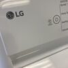 LG 7.3 Cu. Ft. Vented Electric Dryer in White with Sensor Dry