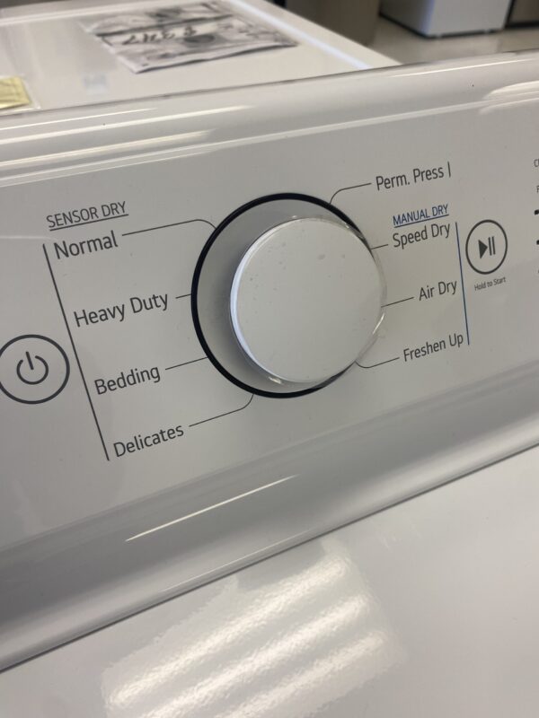 LG 7.3 Cu. Ft. Vented Electric Dryer in White with Sensor Dry