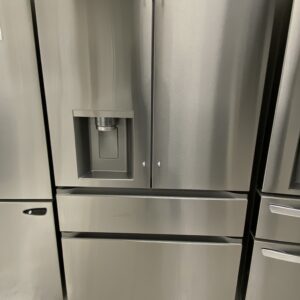 LG 29 cu. ft. SMART Standard Depth MAX French Door Refrigerator with Full Convert Drawer in PrintProof Stainless Steel