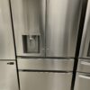 LG 29 cu. ft. SMART Standard Depth MAX French Door Refrigerator with Full Convert Drawer in PrintProof Stainless Steel