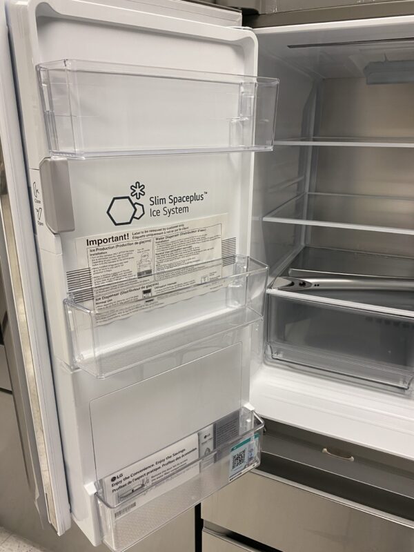 LG 29 cu. ft. SMART Standard Depth MAX French Door Refrigerator with Full Convert Drawer in PrintProof Stainless Steel