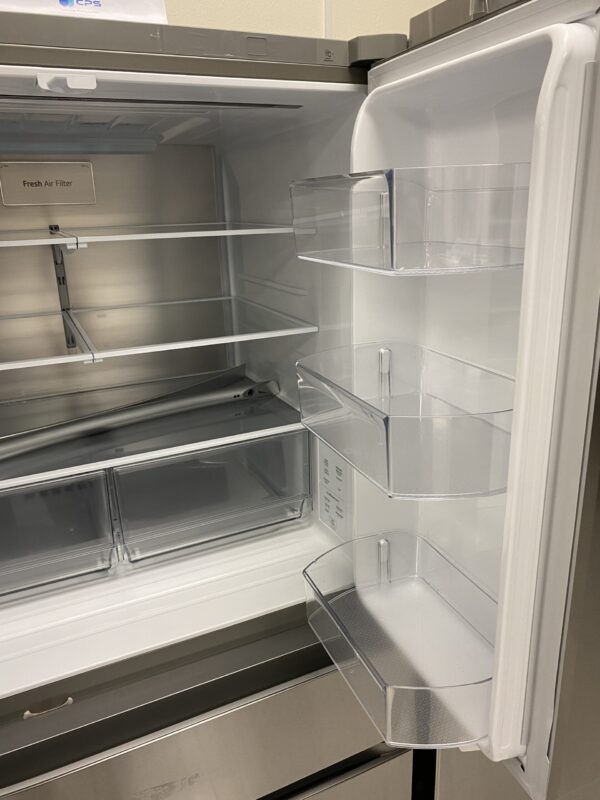 LG 29 cu. ft. SMART Standard Depth MAX French Door Refrigerator with Full Convert Drawer in PrintProof Stainless Steel
