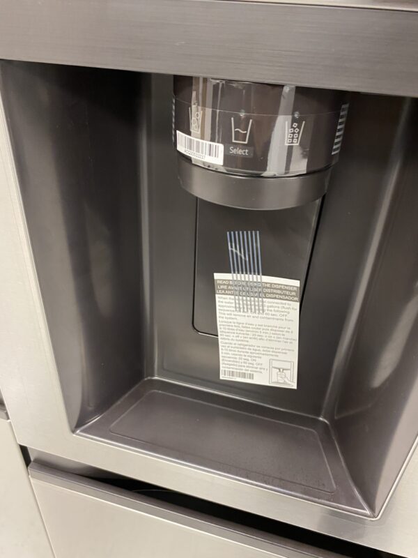 LG 27 cu. ft. Side by Side Smart Refrigerator w/ Craft Ice, External Ice and Water Dispenser in PrintProof Stainless Steel