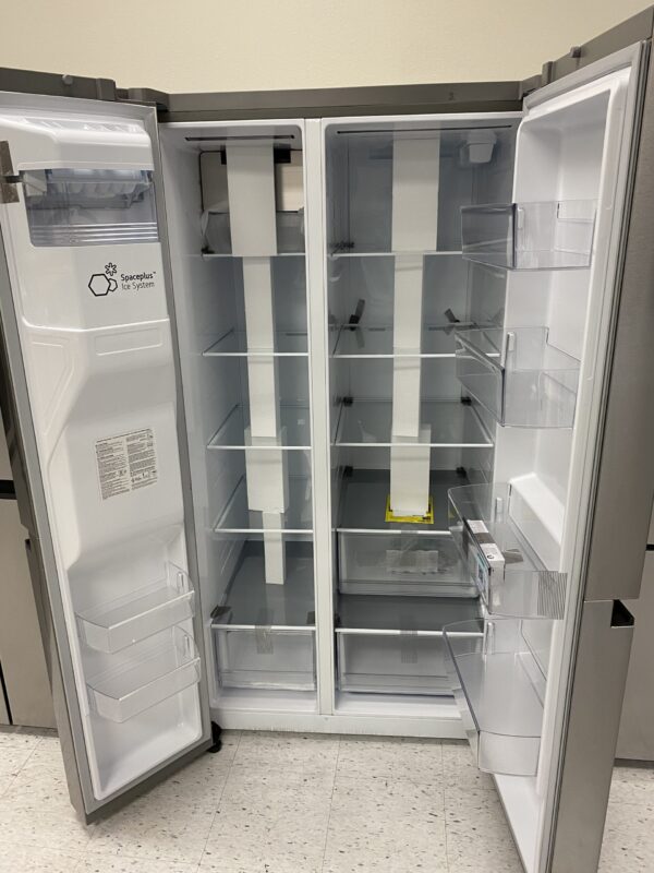 LG 27 cu. ft. Side by Side Smart Refrigerator w/ Craft Ice, External Ice and Water Dispenser in PrintProof Stainless Steel