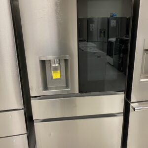 LG 29 cu. ft. SMART MyColor InstaView Standard-Depth MAX 4-Door French Door Refrigerator in Stainless Steel with Craft Ice