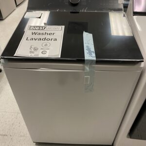 LG 5.3 cu. ft. SMART Top Load Washer in Alpine White with Agitator, Easy Unload and TurboWash3D Technology