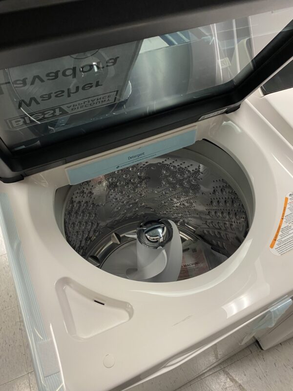 LG 5.3 cu. ft. SMART Top Load Washer in Alpine White with Agitator, Easy Unload and TurboWash3D Technology