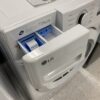 LG 4.5 Cu. Ft. Stackable Front Load Washer in White with Coldwash Technology