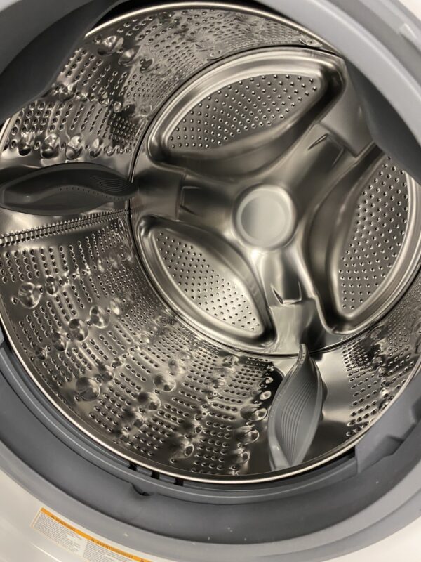 LG 4.5 Cu. Ft. Stackable Front Load Washer in White with Coldwash Technology