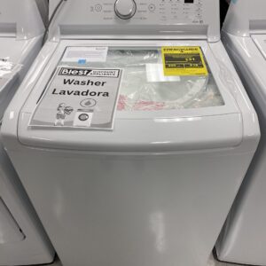 LG 4.5 Cu. Ft. Top Load Washer in White with Impeller, NeveRust Drum and TurboDrum Technology
