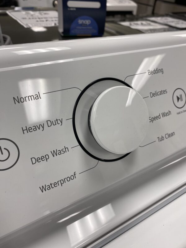 LG 4.5 Cu. Ft. Top Load Washer in White with Impeller, NeveRust Drum and TurboDrum Technology