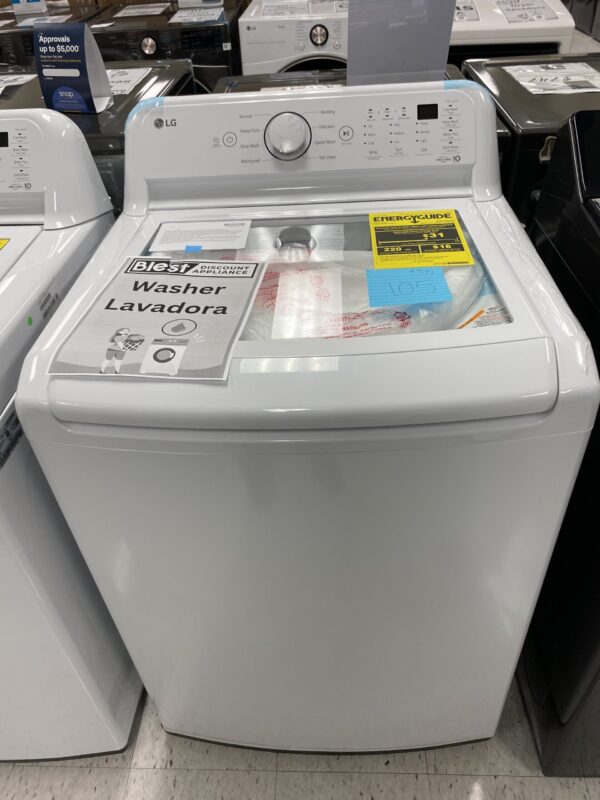 LG 5.0 cu.ft. SMART Top Load Washer in Platinum Black with TurboWash, Easy Unload and AI Sensing