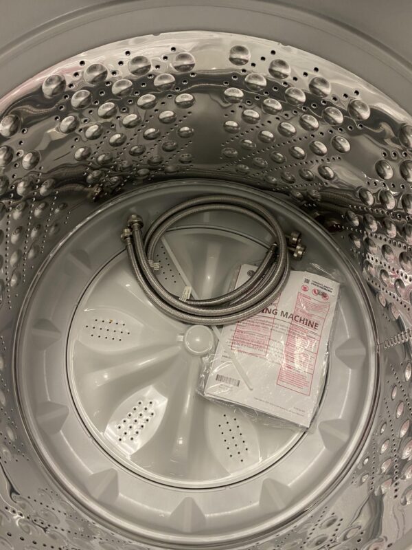 LG 5.0 cu.ft. SMART Top Load Washer in Platinum Black with TurboWash, Easy Unload and AI Sensing
