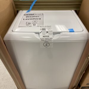 GE 4.5 cu. ft. Top Load Washer in White with Dual Action Agitator and Cold Plus, Sanitize with Oxi