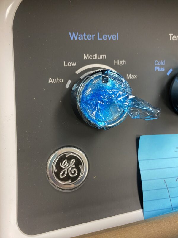 GE 4.5 cu. ft. Top Load Washer in White with Dual Action Agitator and Cold Plus, Sanitize with Oxi